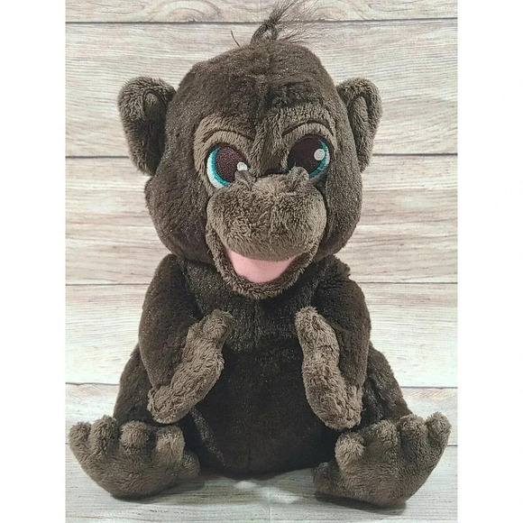 Disney Parks Babies Plush Gorilla Stuffed Animal Conservation Fund 10" - Picture 1 of 4